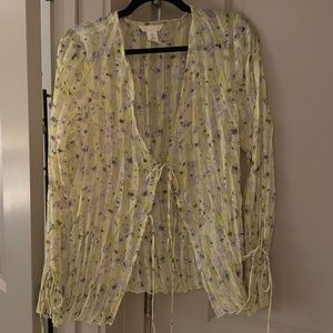 H&M Yellow Blous/Shirt
